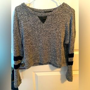AQUA Crop Top Sweater
